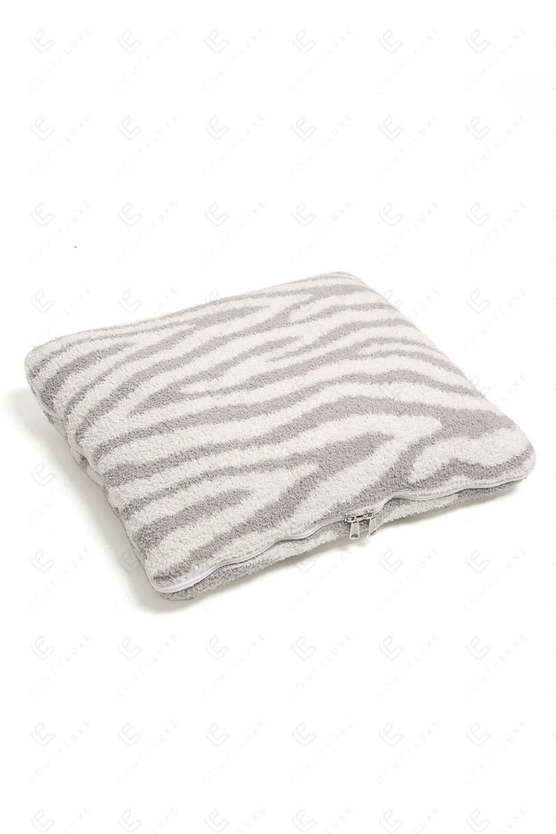 Zebra 2 in 1 Blanket