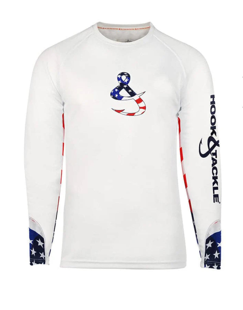 Liberty White Fishing Shirt