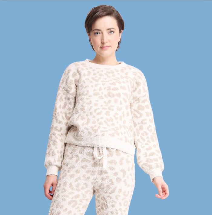 Comfy Luxe Leopard Print Pajamas