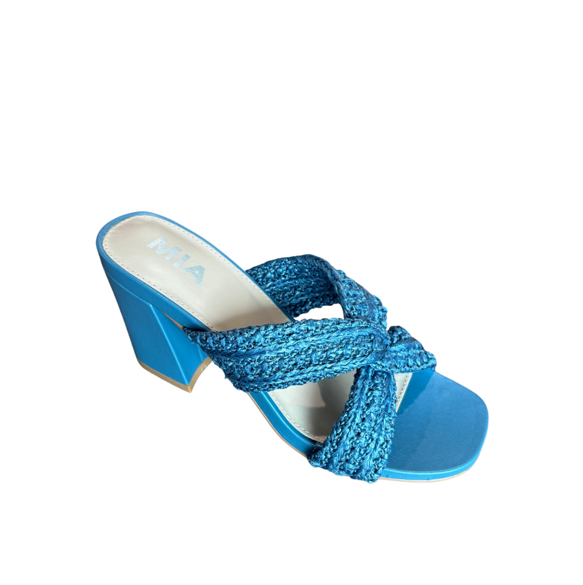 Blue Maxine Heels